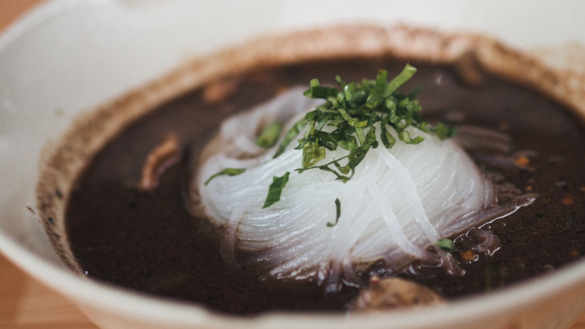 Dark & Rich Beef Boat Noodle Soup