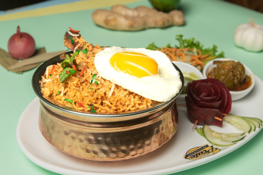 25-Min Egg Biryani with Crispy Rice