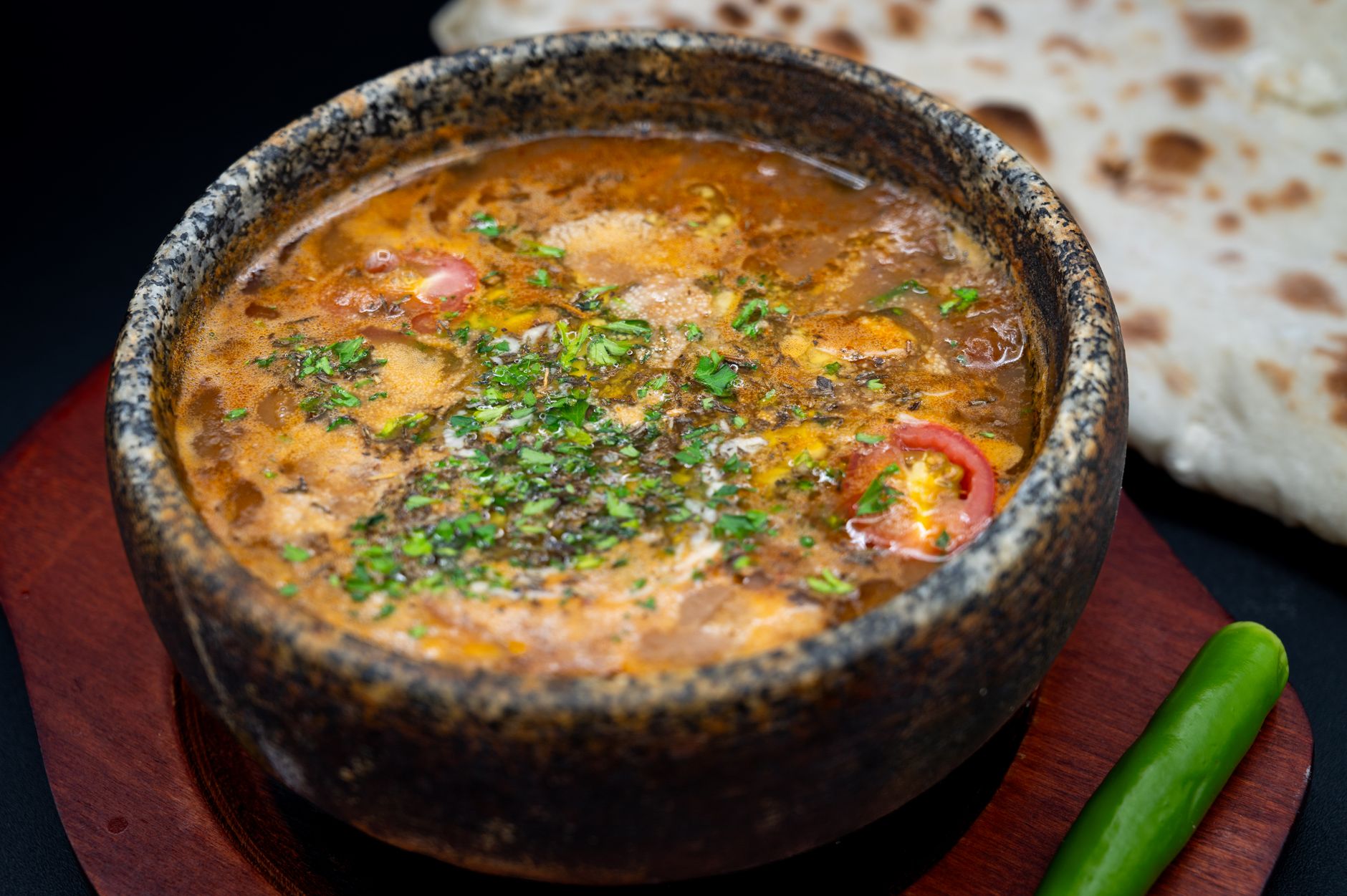 Egyptian Chicken Molokhia