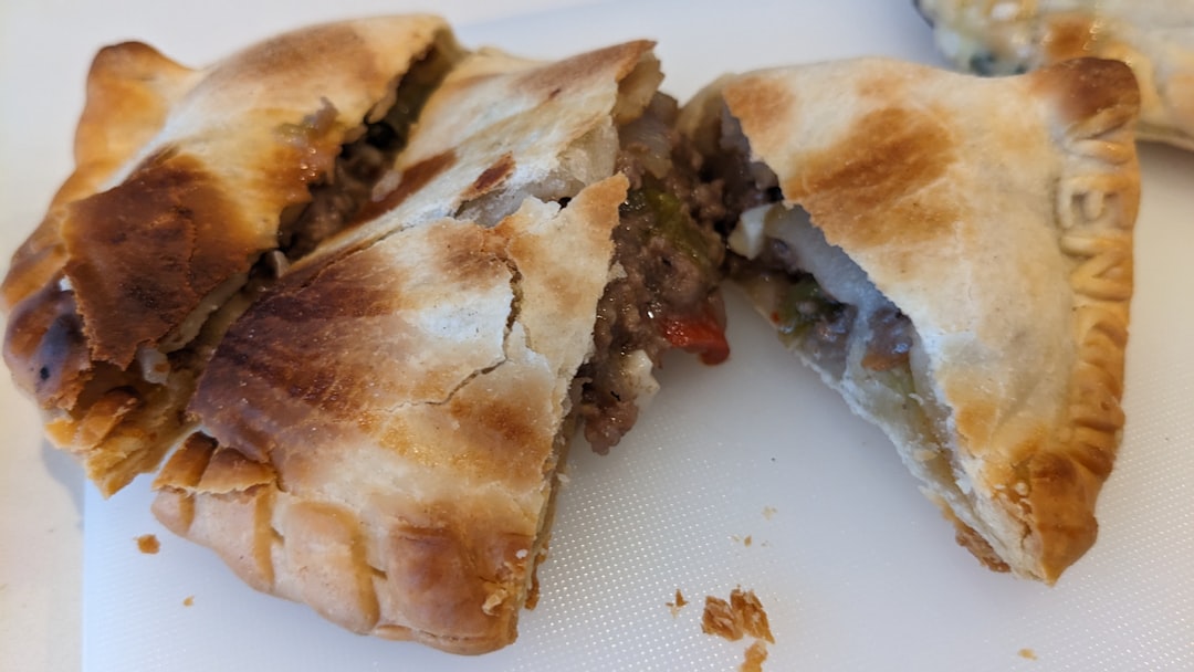 Empanada Gallega with Seafood and Peppers
