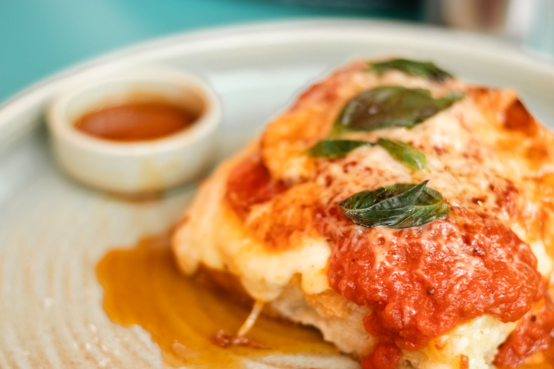 Mexican Cheese Tortillas in Tomato Sauce