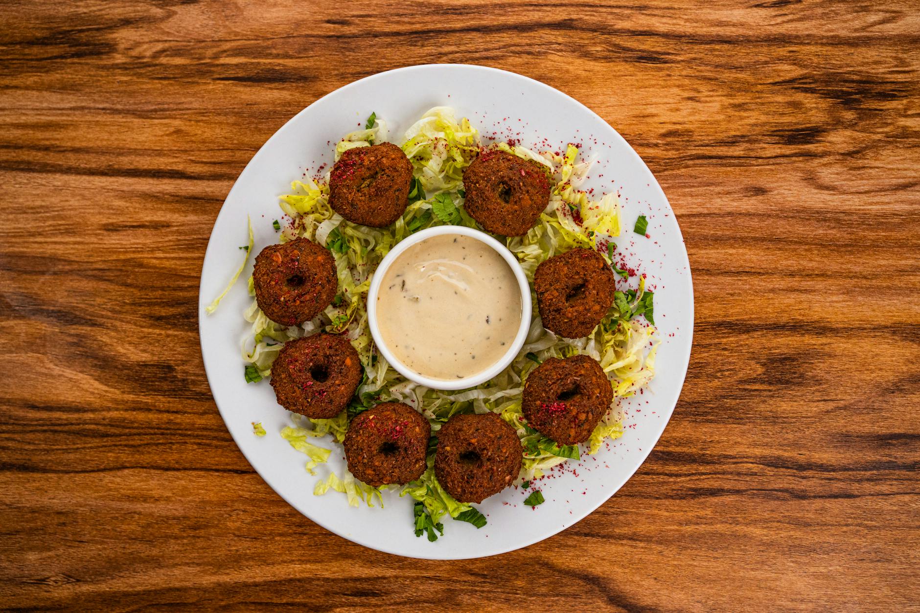 Falafel Bowl with Tahini Drizzle