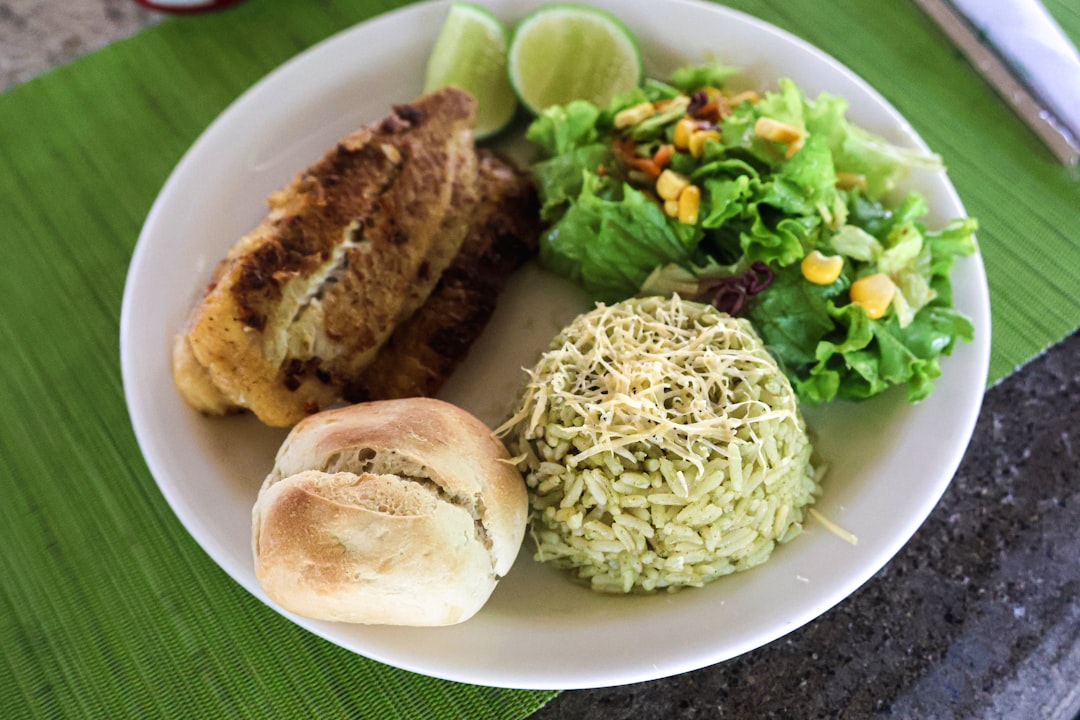 Frango Grelhado with Green Rice & Lime