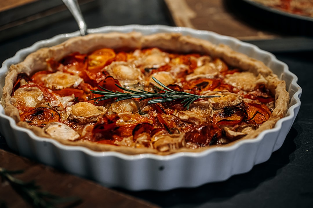French Anchovy & Onion Tart