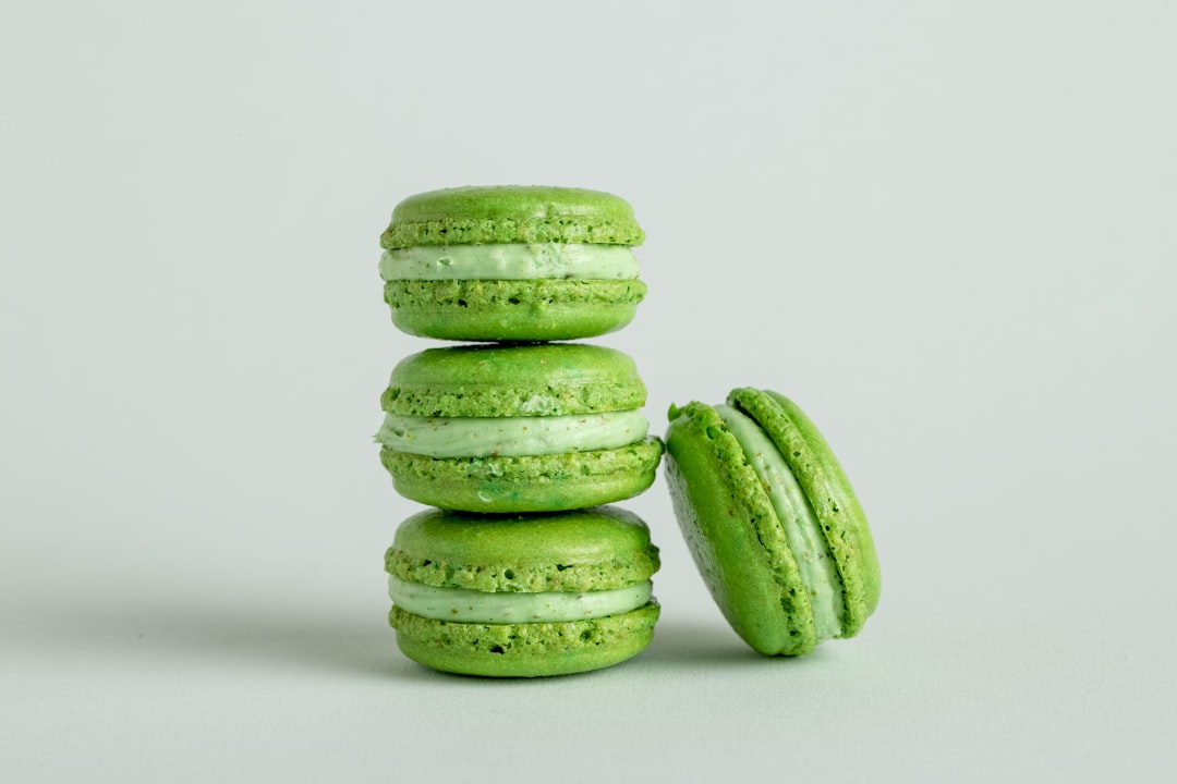 French Pistachio Macarons