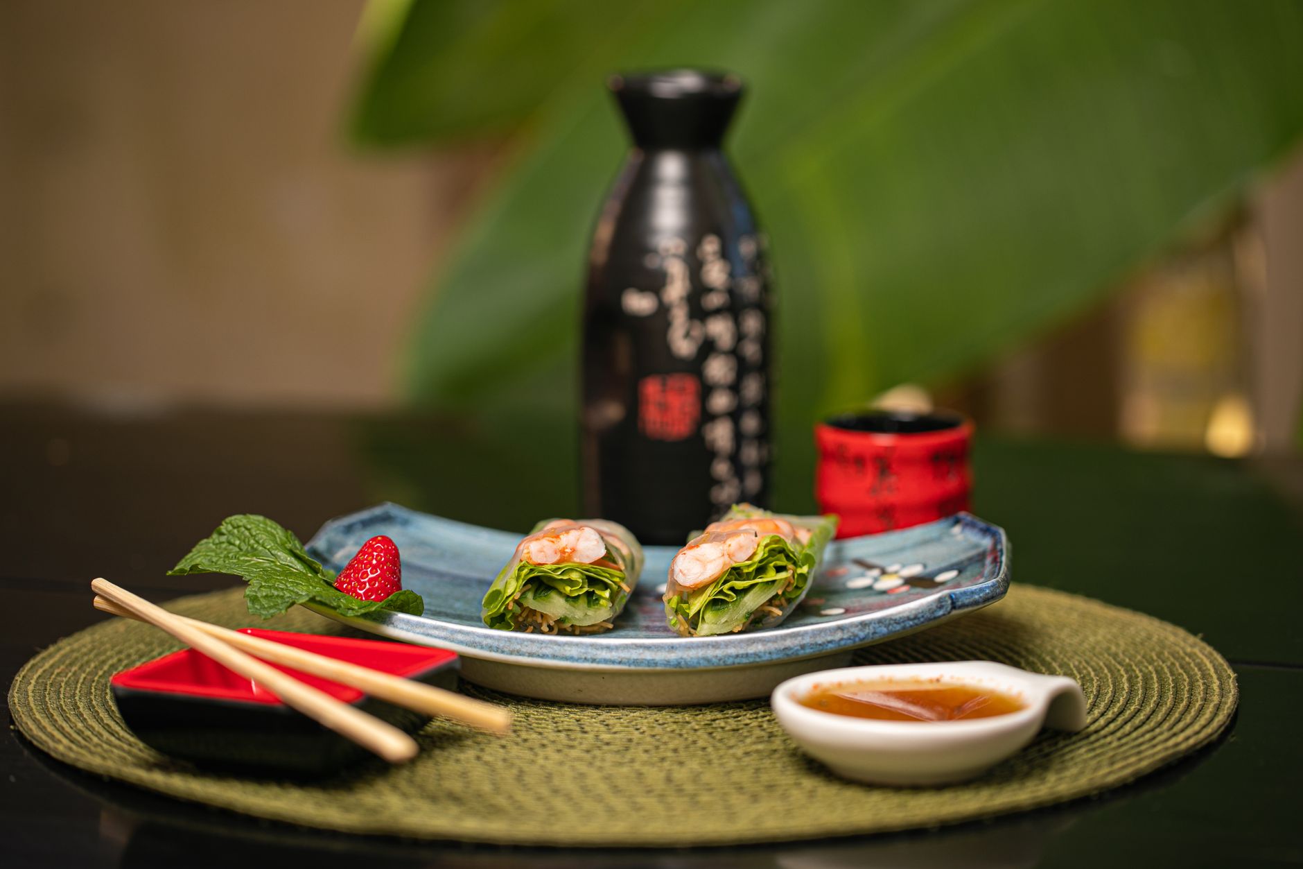 Fresh Shrimp Spring Rolls