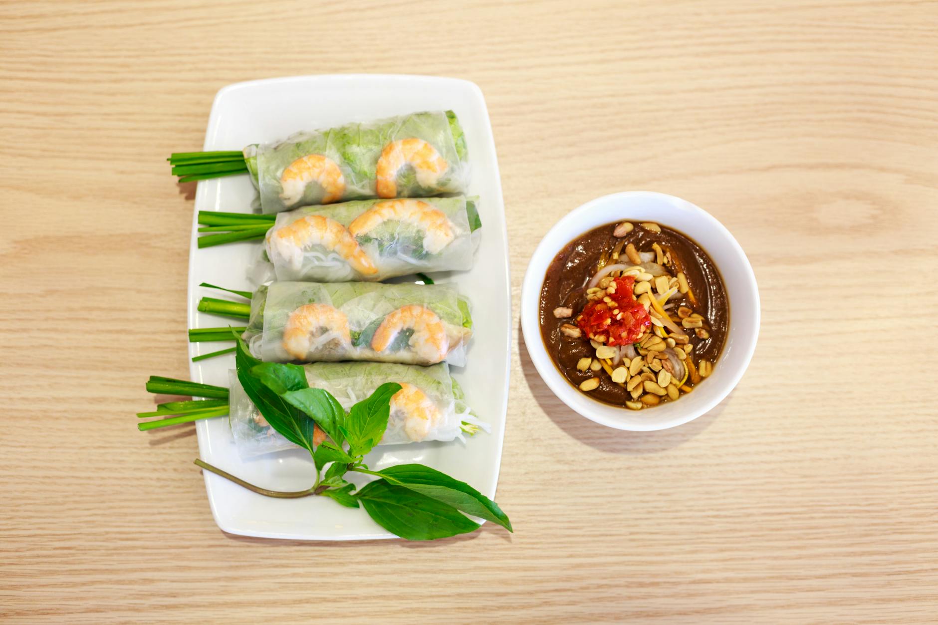 Fresh Shrimp Summer Rolls