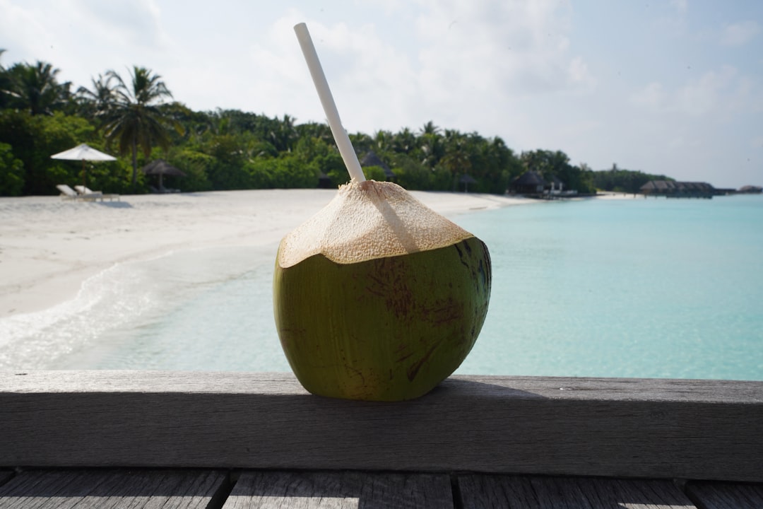 Fresh Young Coconut Water with Lime