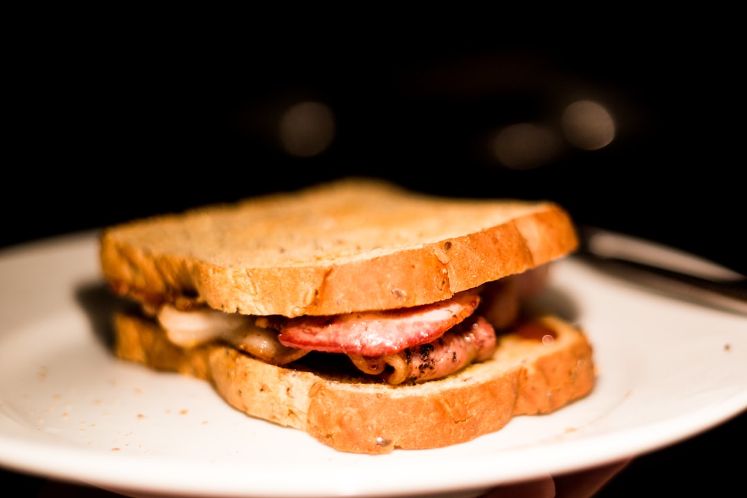 Fried Bologna Sandwich