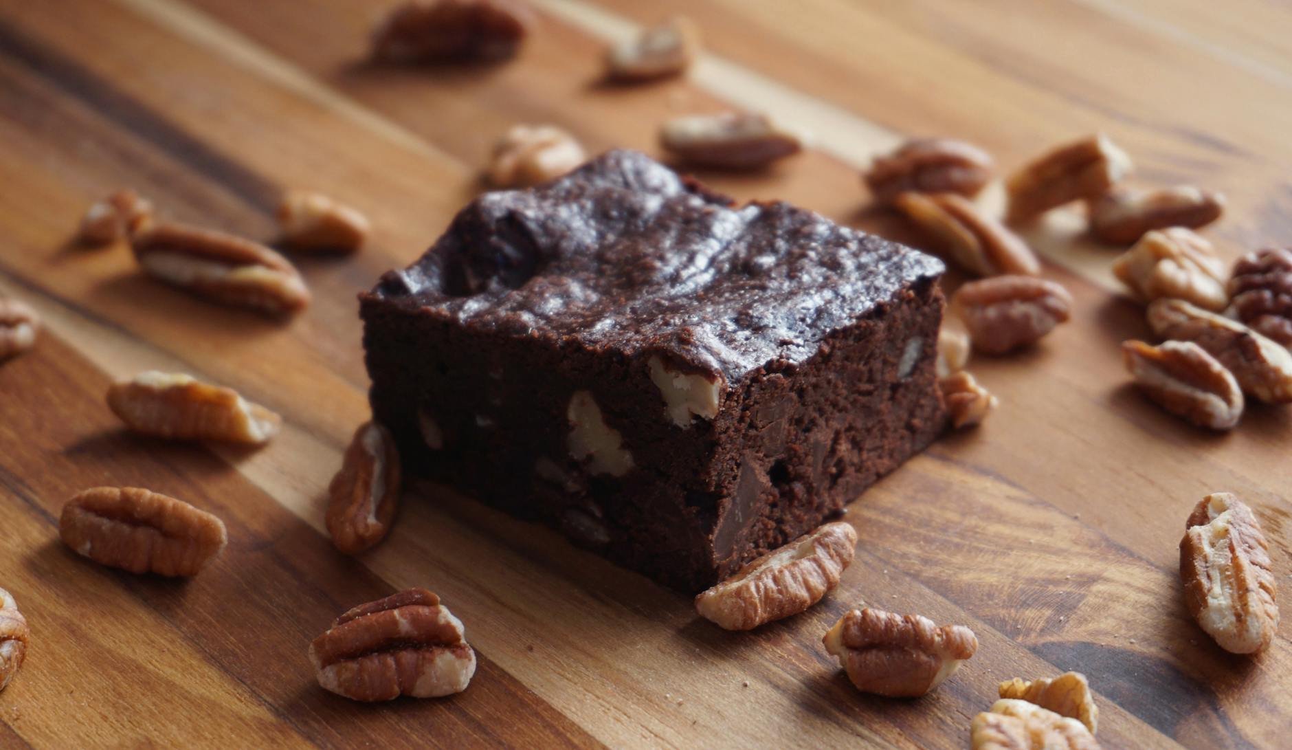 15-Minute Fudgy Brownie Bites with Pecans