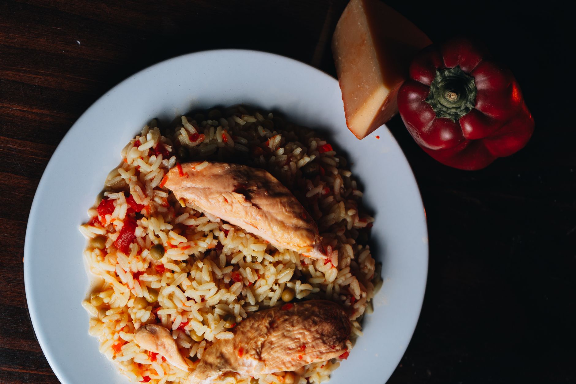 Garlic Butter Chicken & Rice