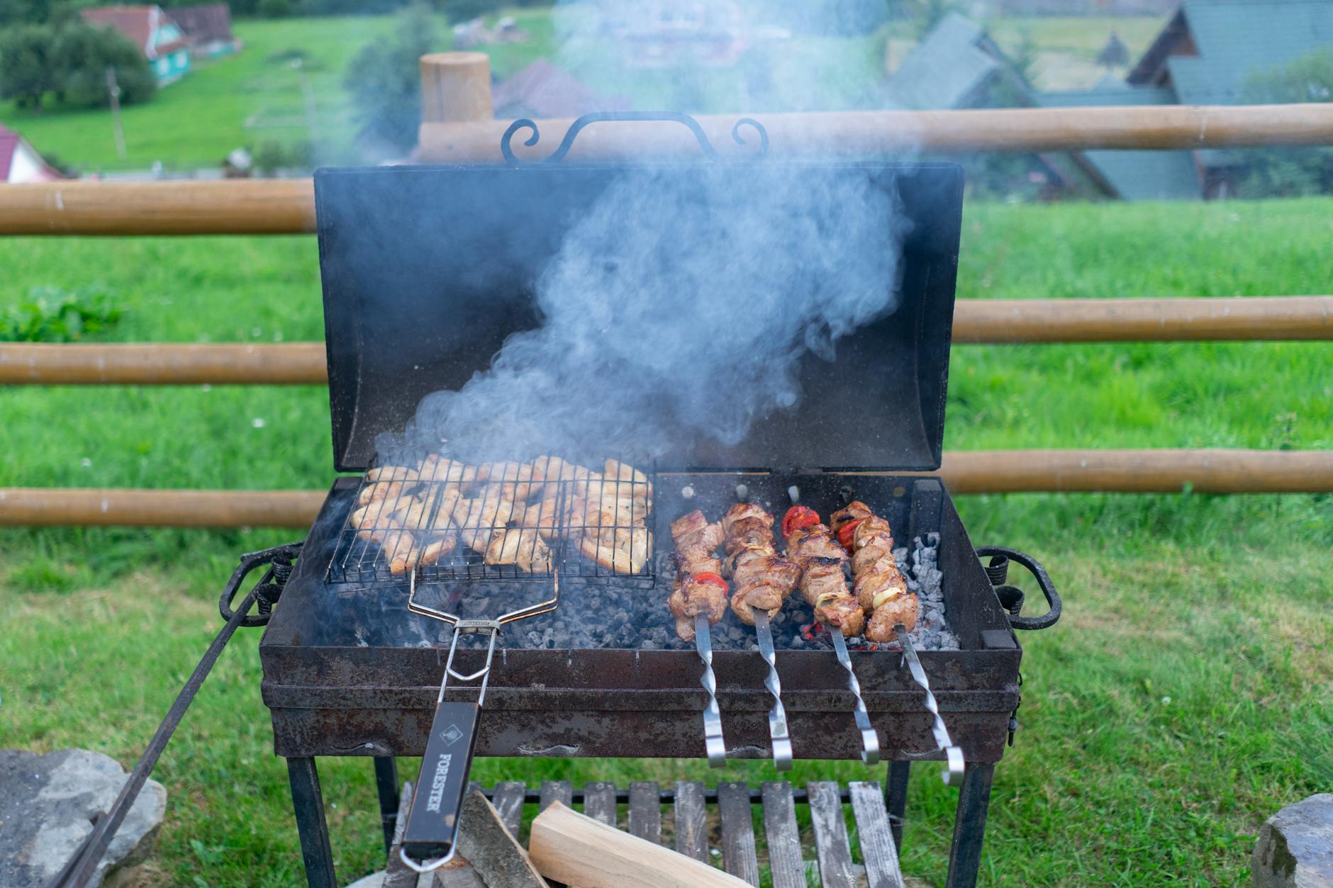 20-Min Garlic Butter Chicken Skewers