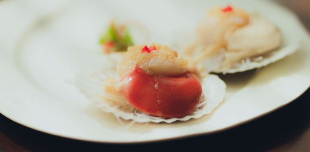 Garlic Butter Scallops with Vermicelli