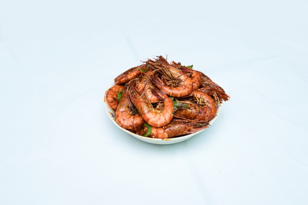 Garlic Butter Thai Prawns with Lime