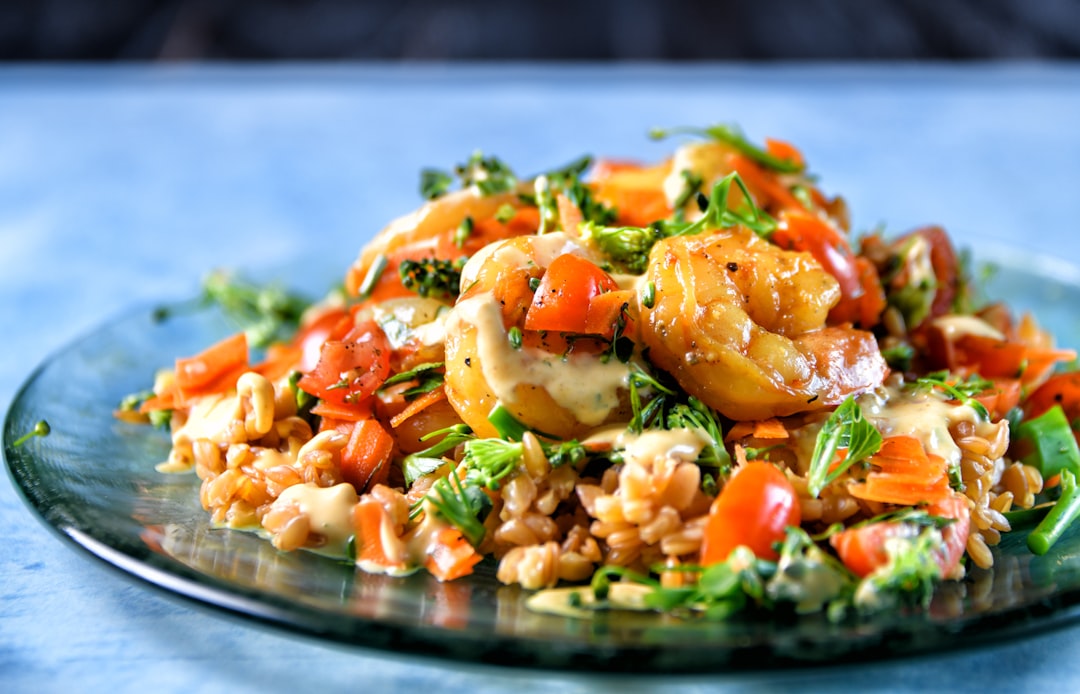 Garlic Lime Shrimp Rice Bowl