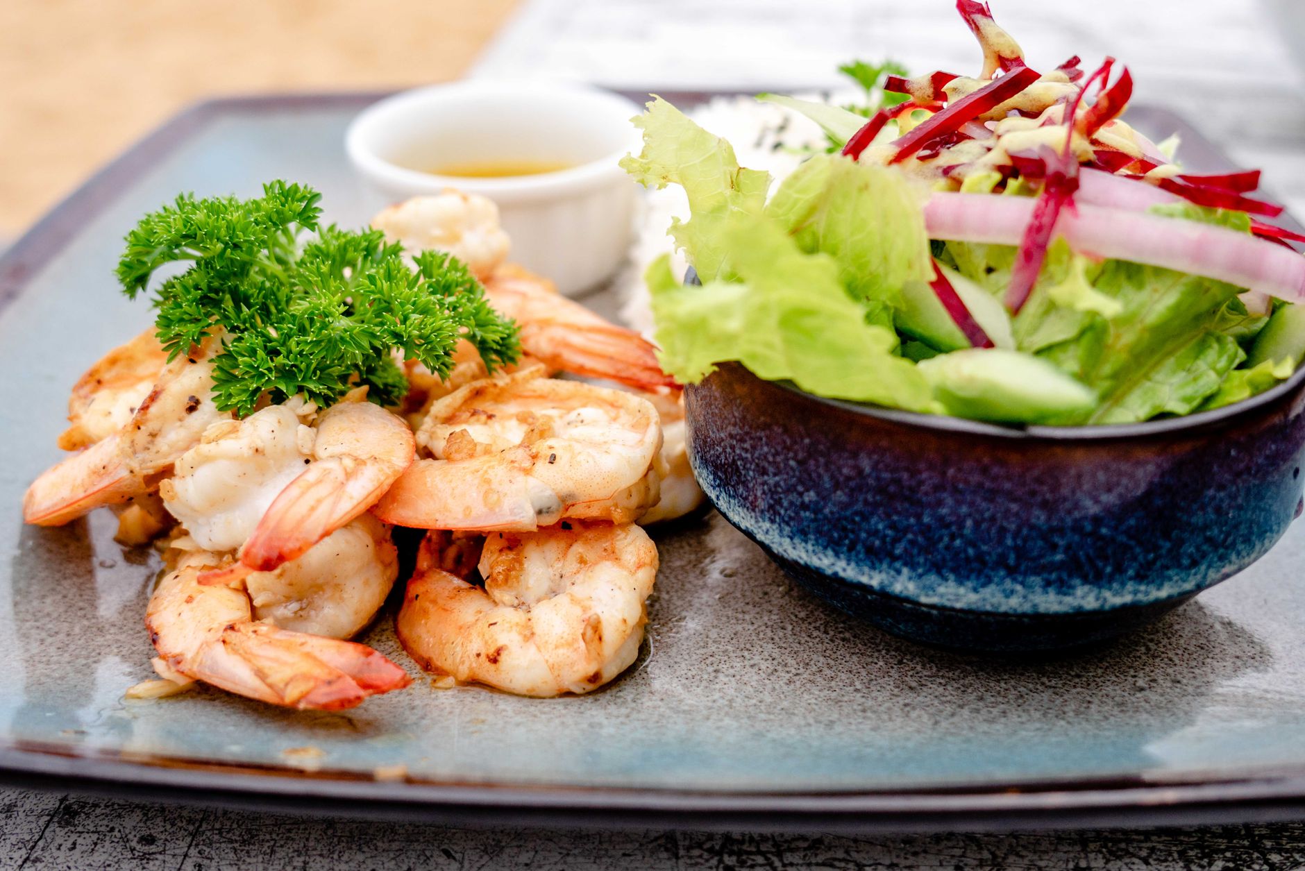 Garlic Ouzo Shrimp