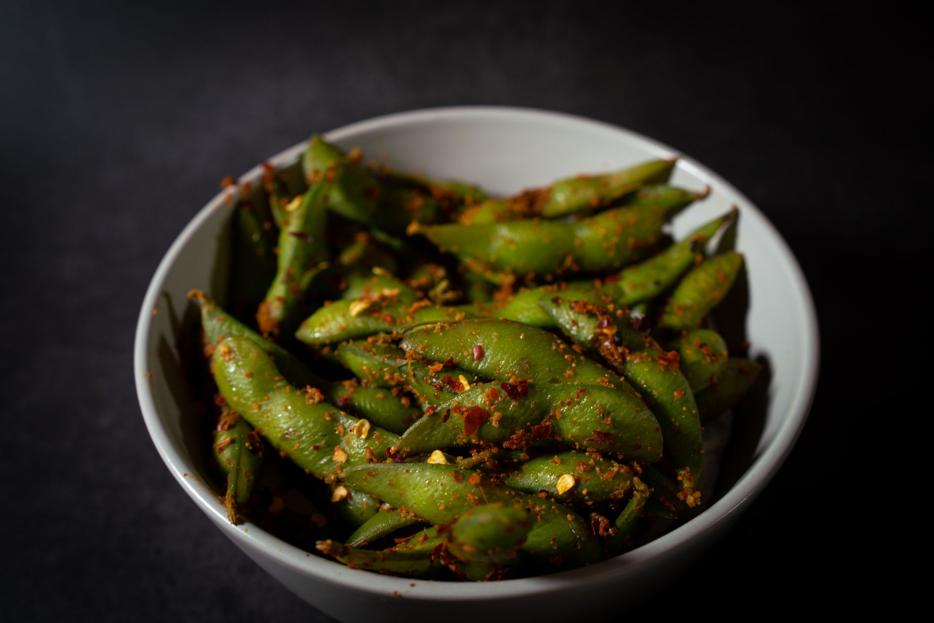 10-Min Garlic Sesame Edamame