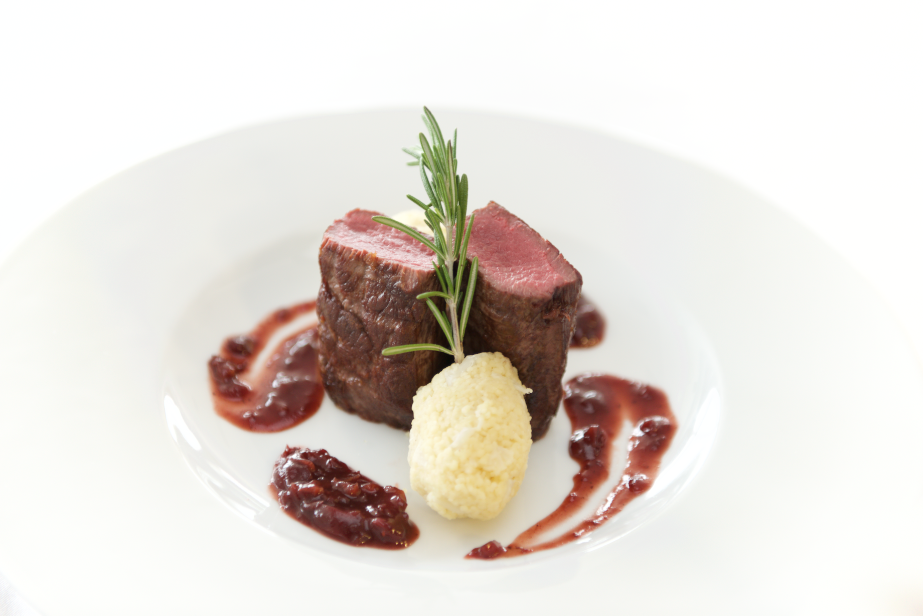 20-Min German Beef with Cranberry Gravy