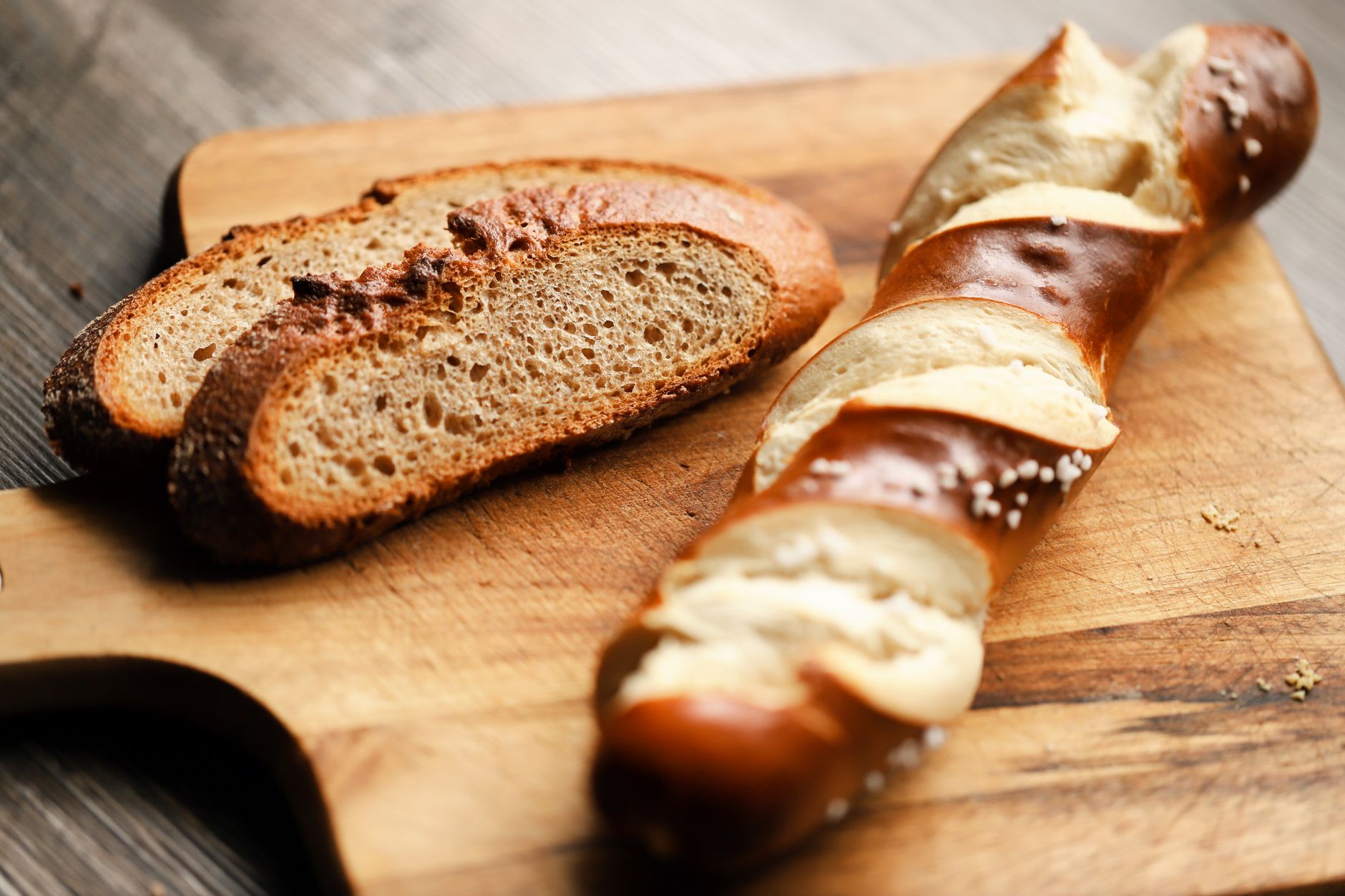 German Laugenstange (Pretzel Sticks)