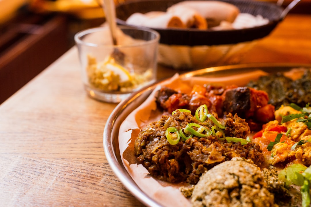 Ghanaian Waakye with Black-Eyed Peas