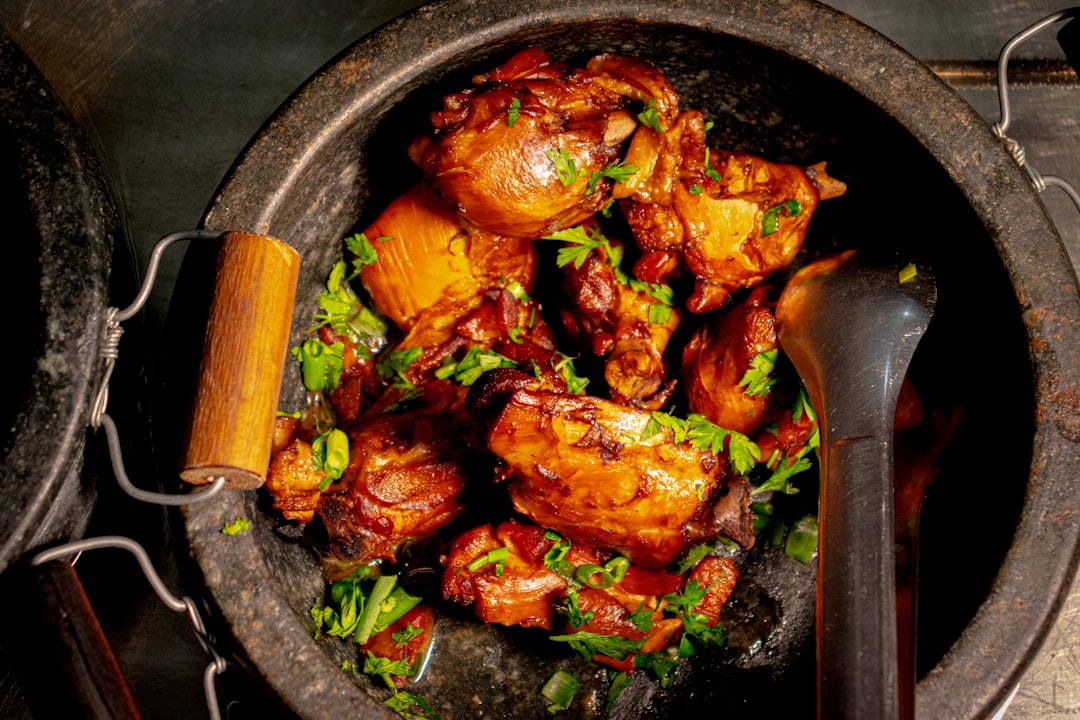 Ginger Chicken in Caramel Sauce