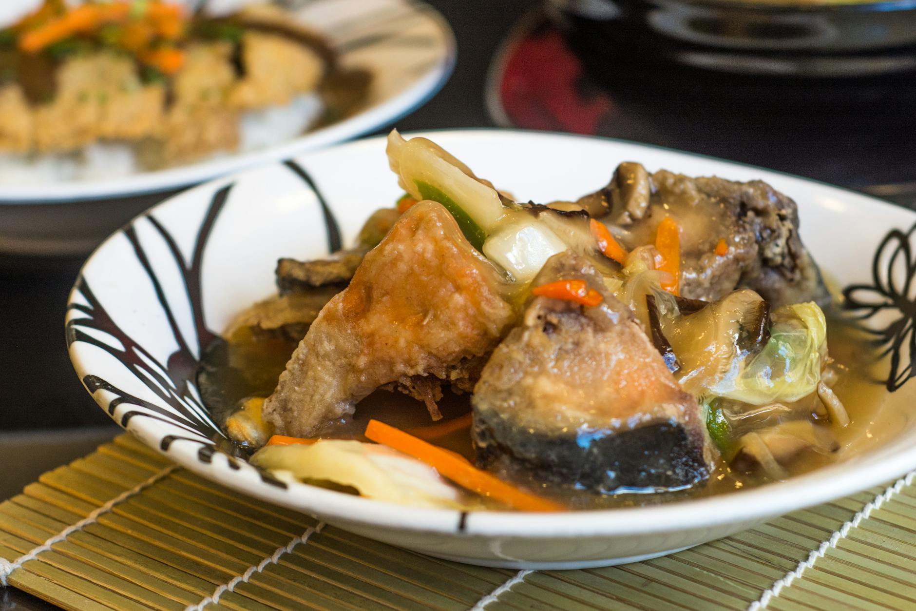 Ginger Fish Sear — Pla Pad Khing