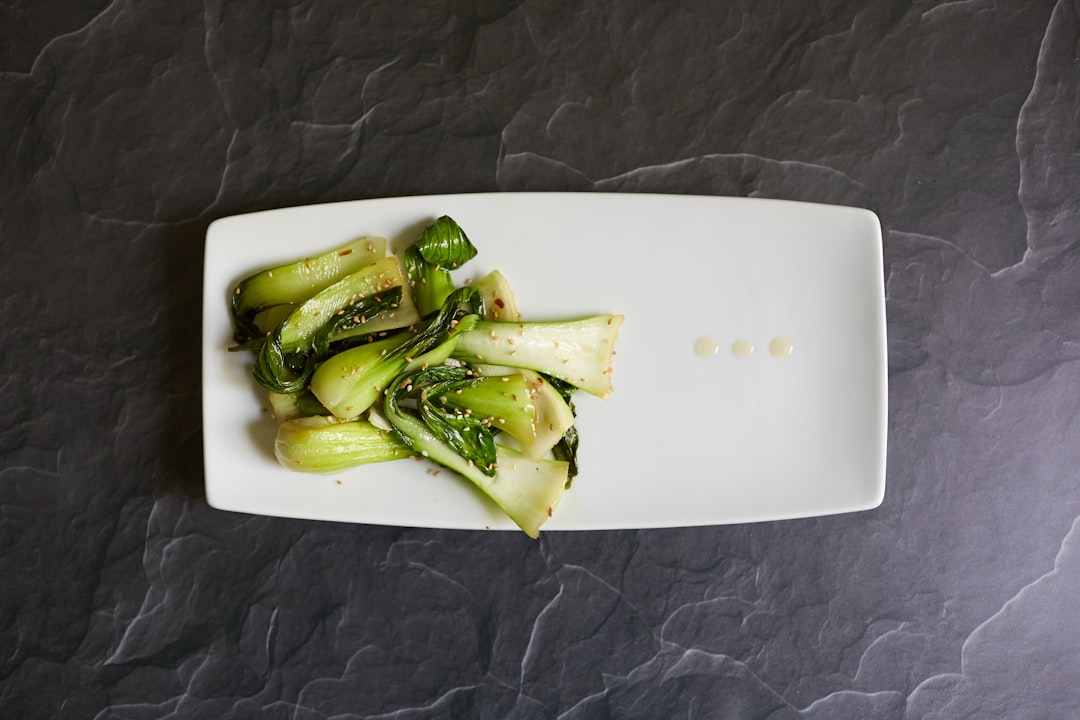 Glossy Garlic Bok Choy