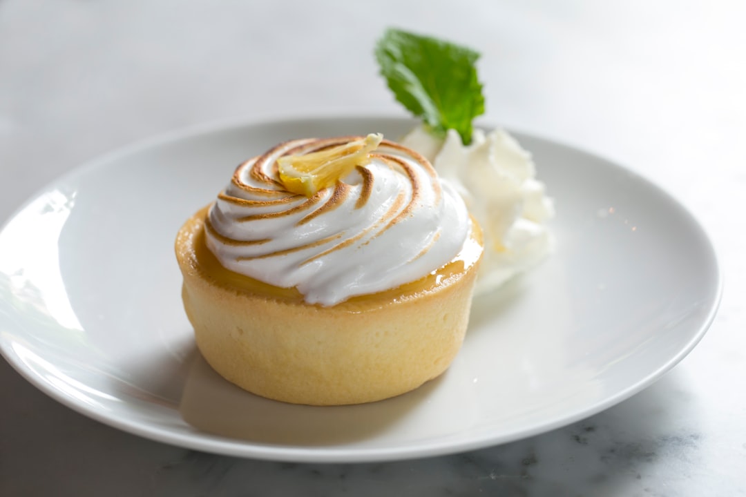 20-Min Glossy Lemon Curd Tart with Torched Meringue