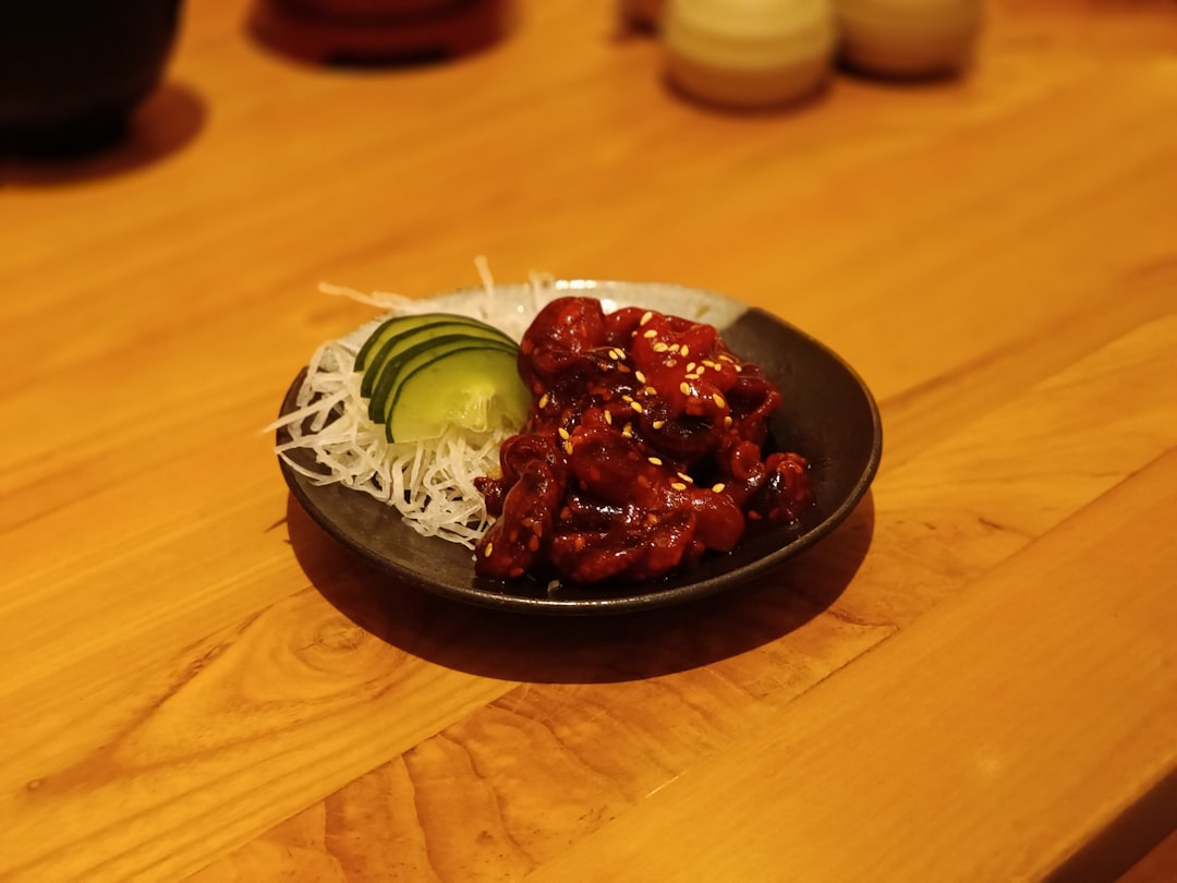 Gochujang Chicken with Crispy Daikon Slaw