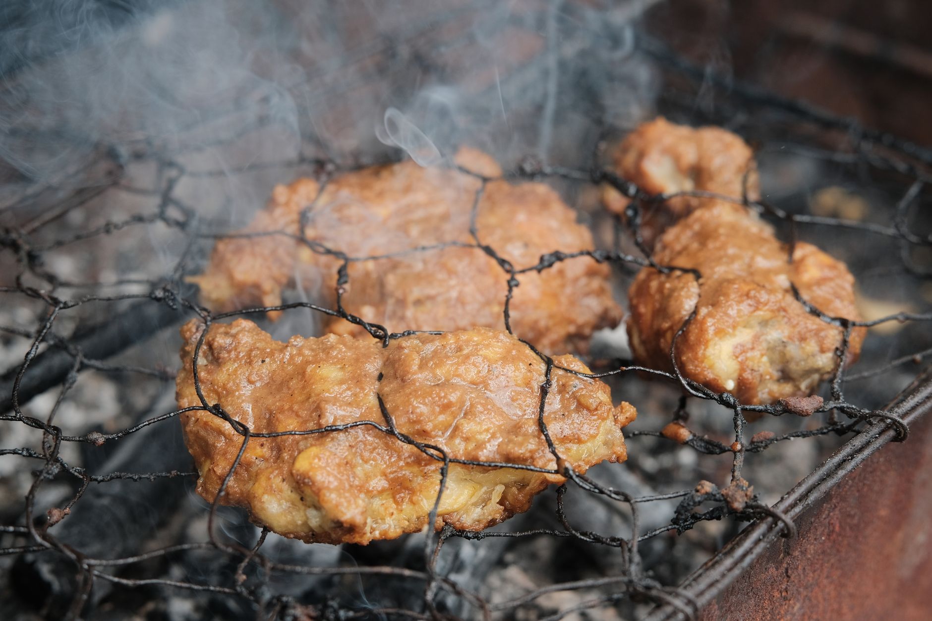 Gochujang Glazed Ayam Bakar