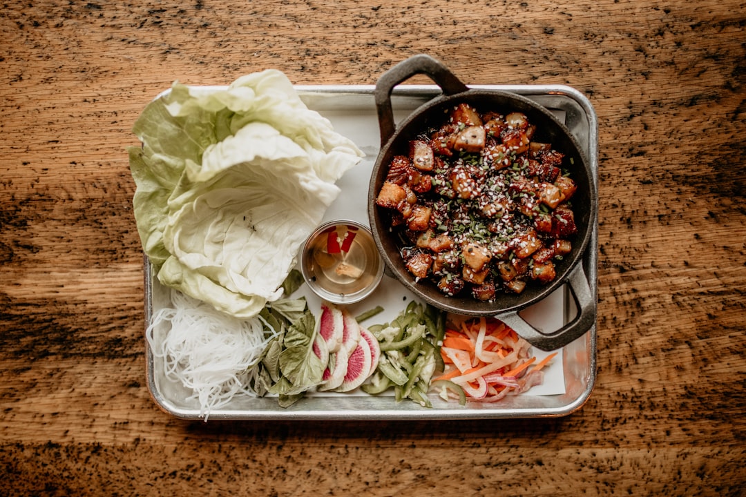 Gochujang Pork Belly Lettuce Wraps