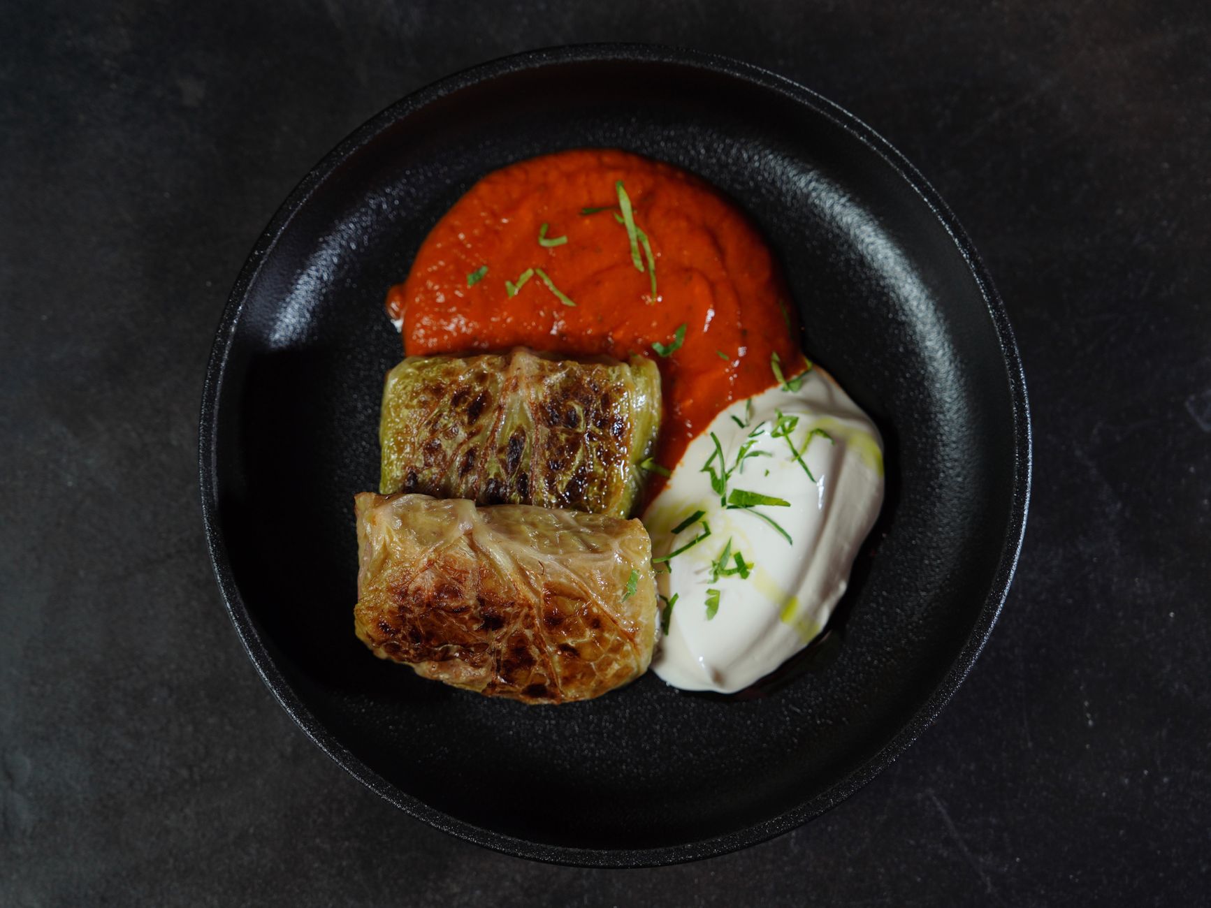 Gołąbki (Pork & Rice Stuffed Cabbage)