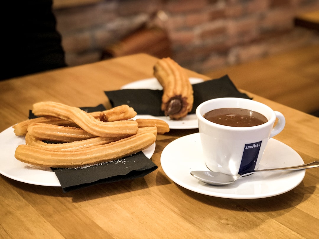 Golden Churros With Cinnamon Sugar & Chocolate Dip