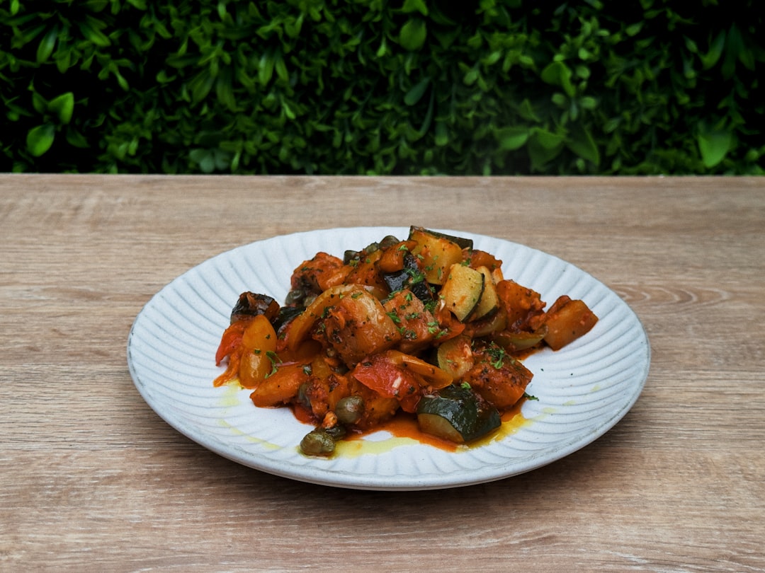Greek Bamies with Tomato Sauce