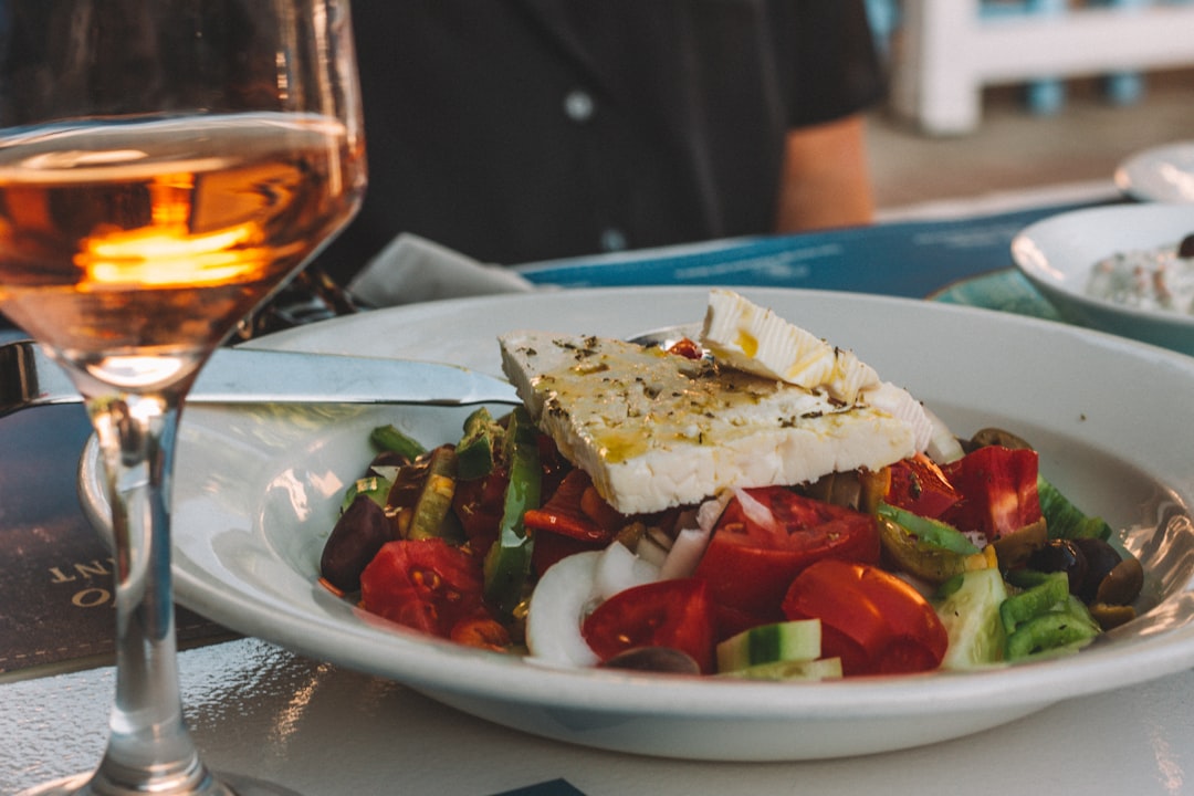 Greek Village Salad with Tzatziki