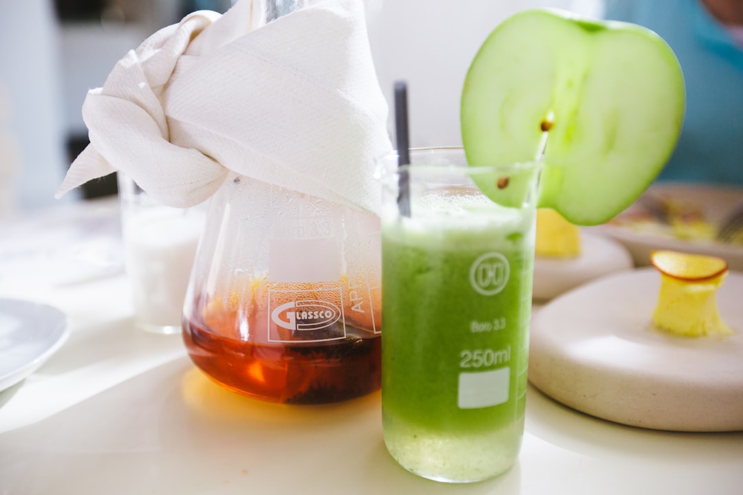 Green Apple Celery Juice With Pineapple