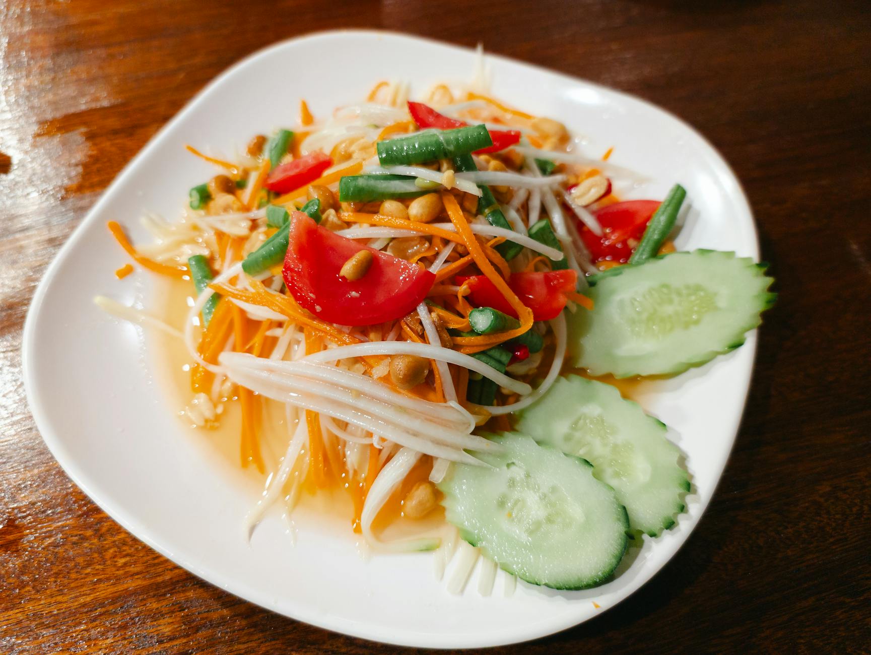 10-Min Green Papaya Salad