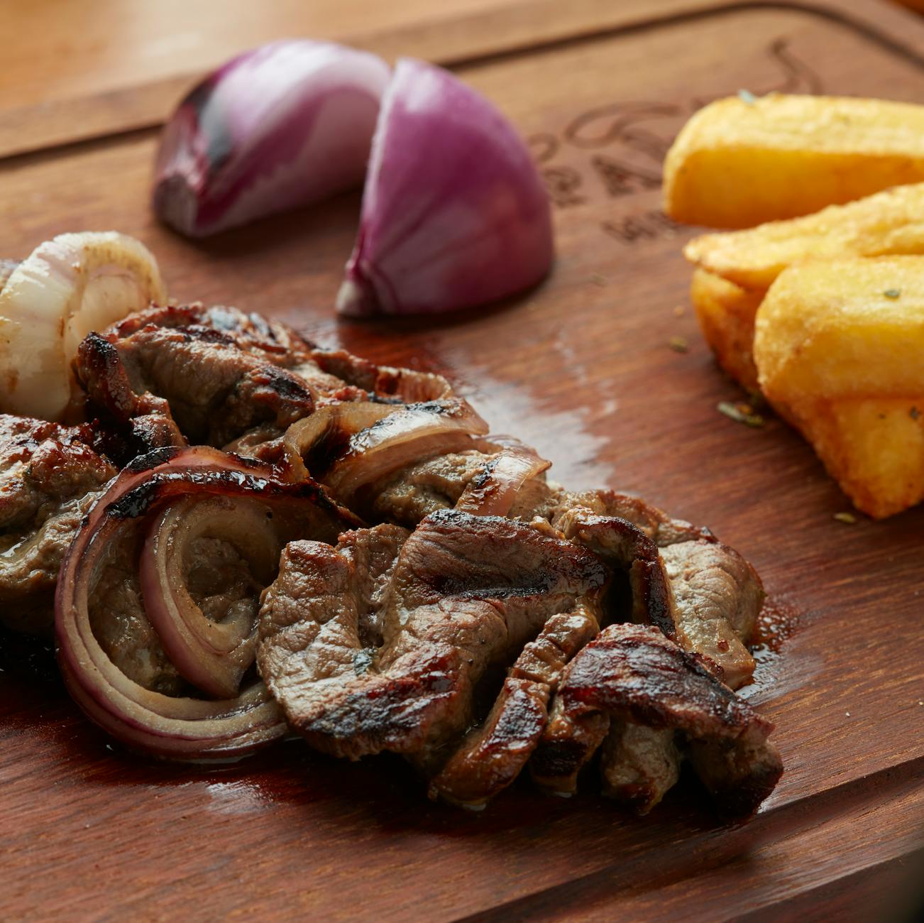 Grilled Beef Souvlaki