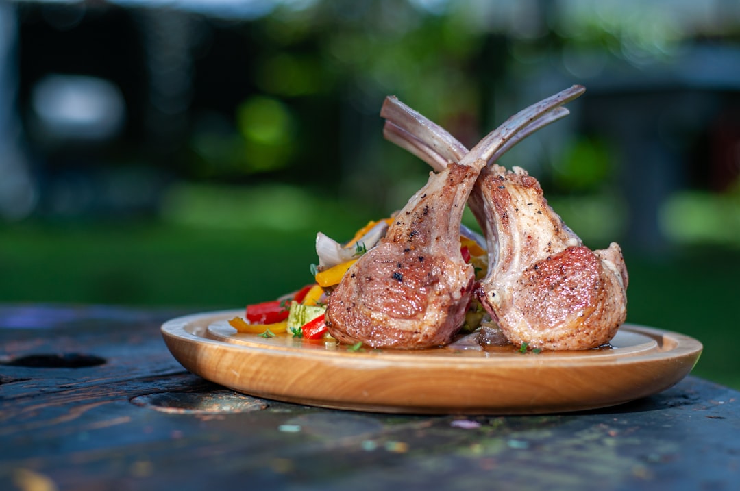 Grilled Lamb Lollipops