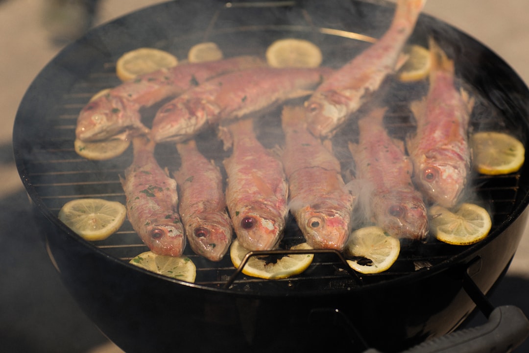 Grilled Lemon Fish with Herbs