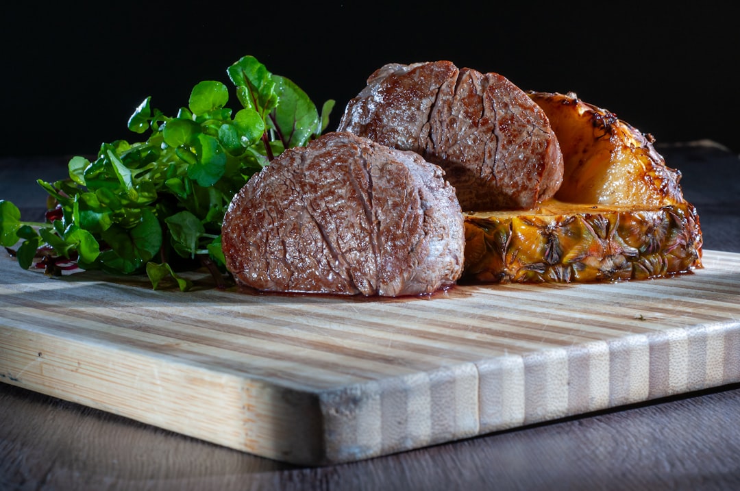 Grilled Picanha with Pineapple & Watercress