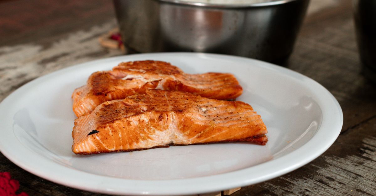 Grilled Salmon with Fresh Herbs