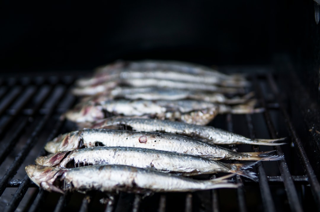 Grilled Sardines with Lemon & Sea Salt