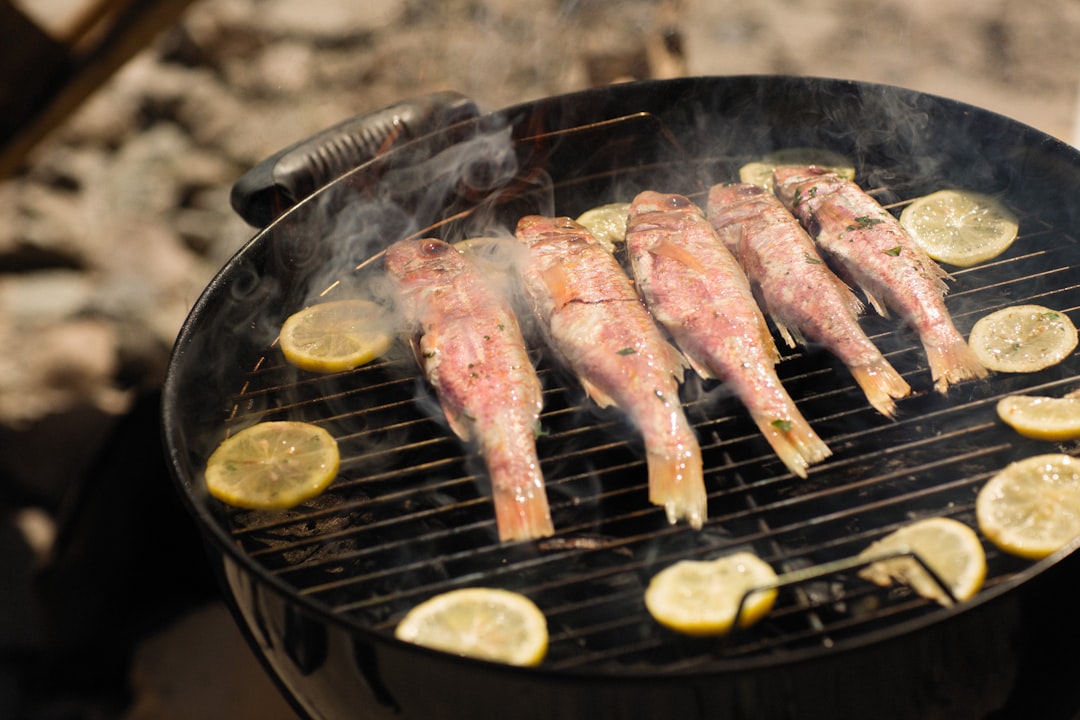 Grilled Sea Bream with Charred Lemon