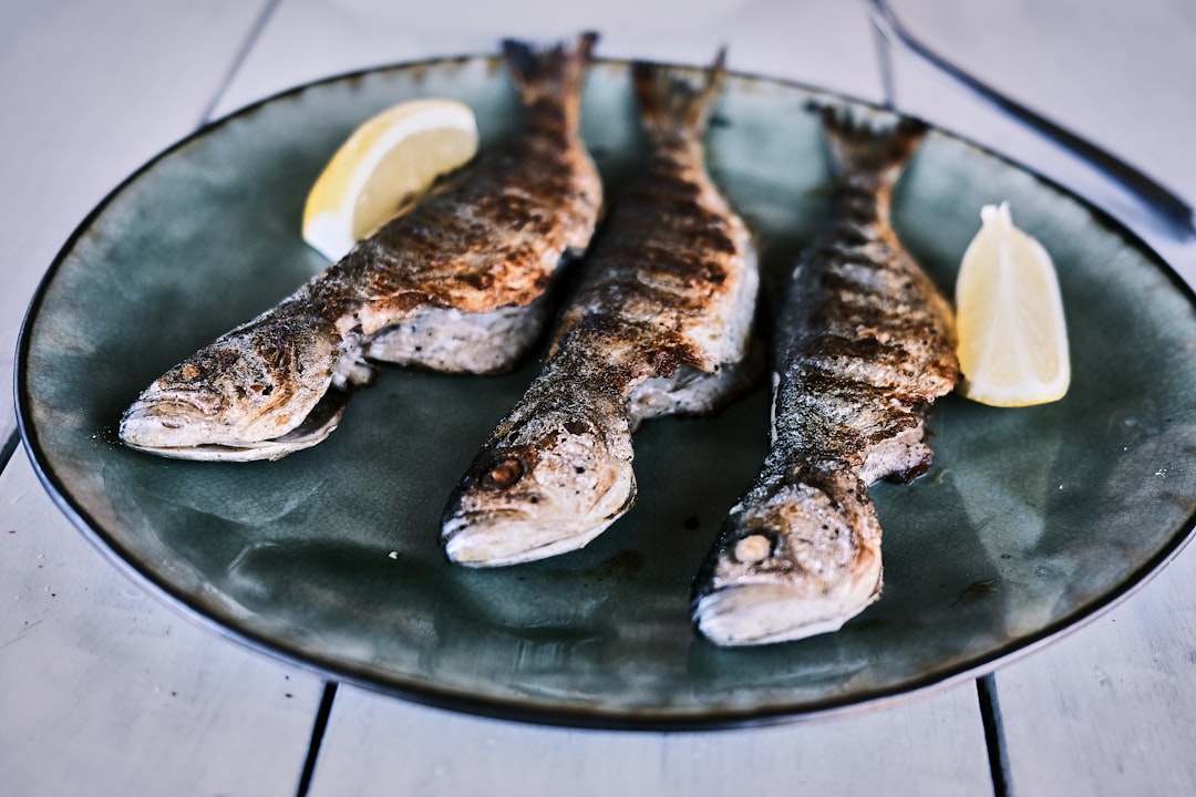 Grilled Tsipoura with Lemon & Oregano