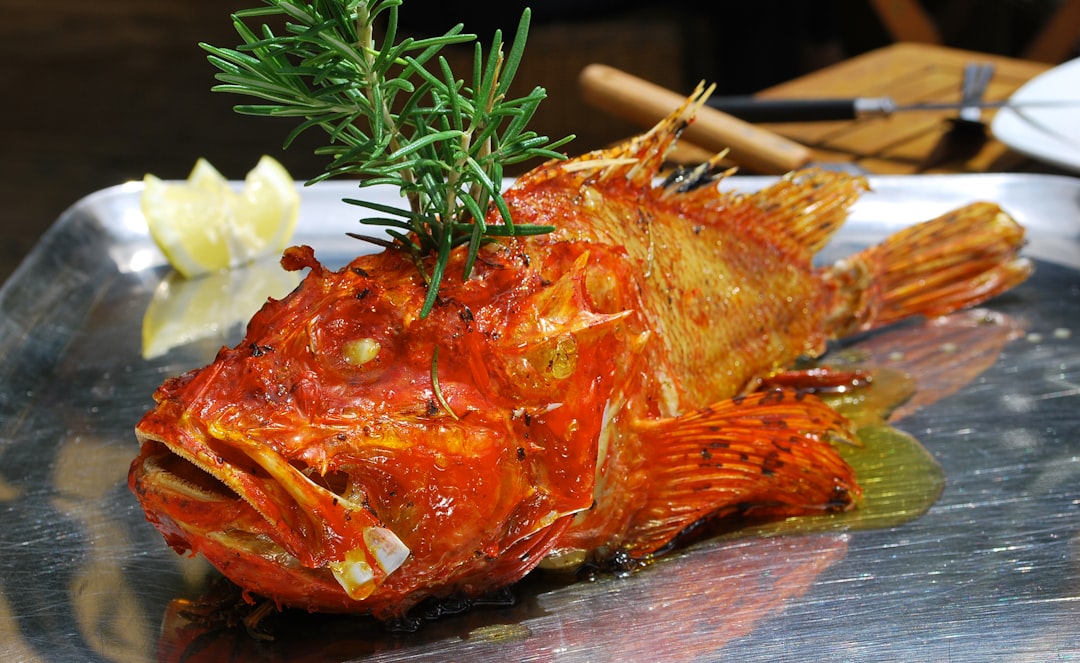 Grilled Whole Fish with Lemon & Herbs