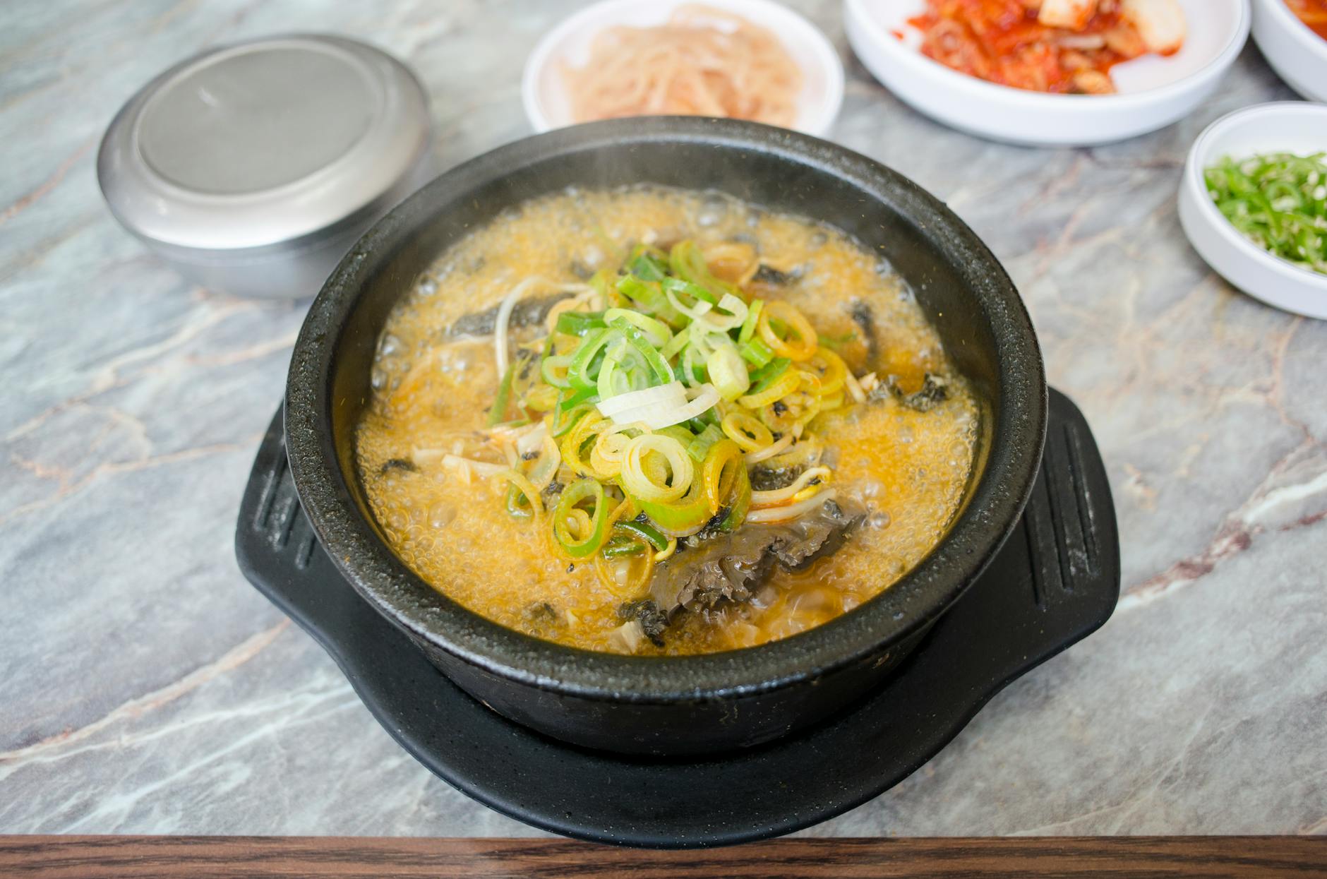 Hangover Soup with Eggs & Ham