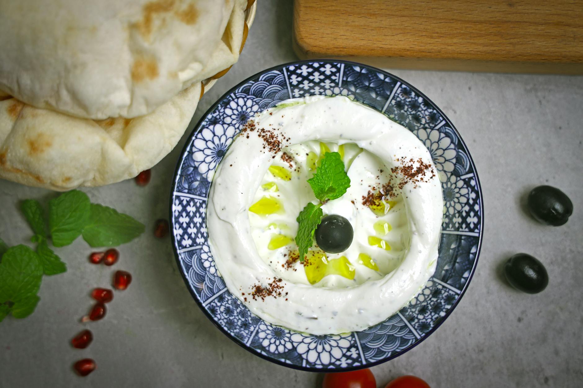 Haydari — Turkish Herb Yogurt Dip