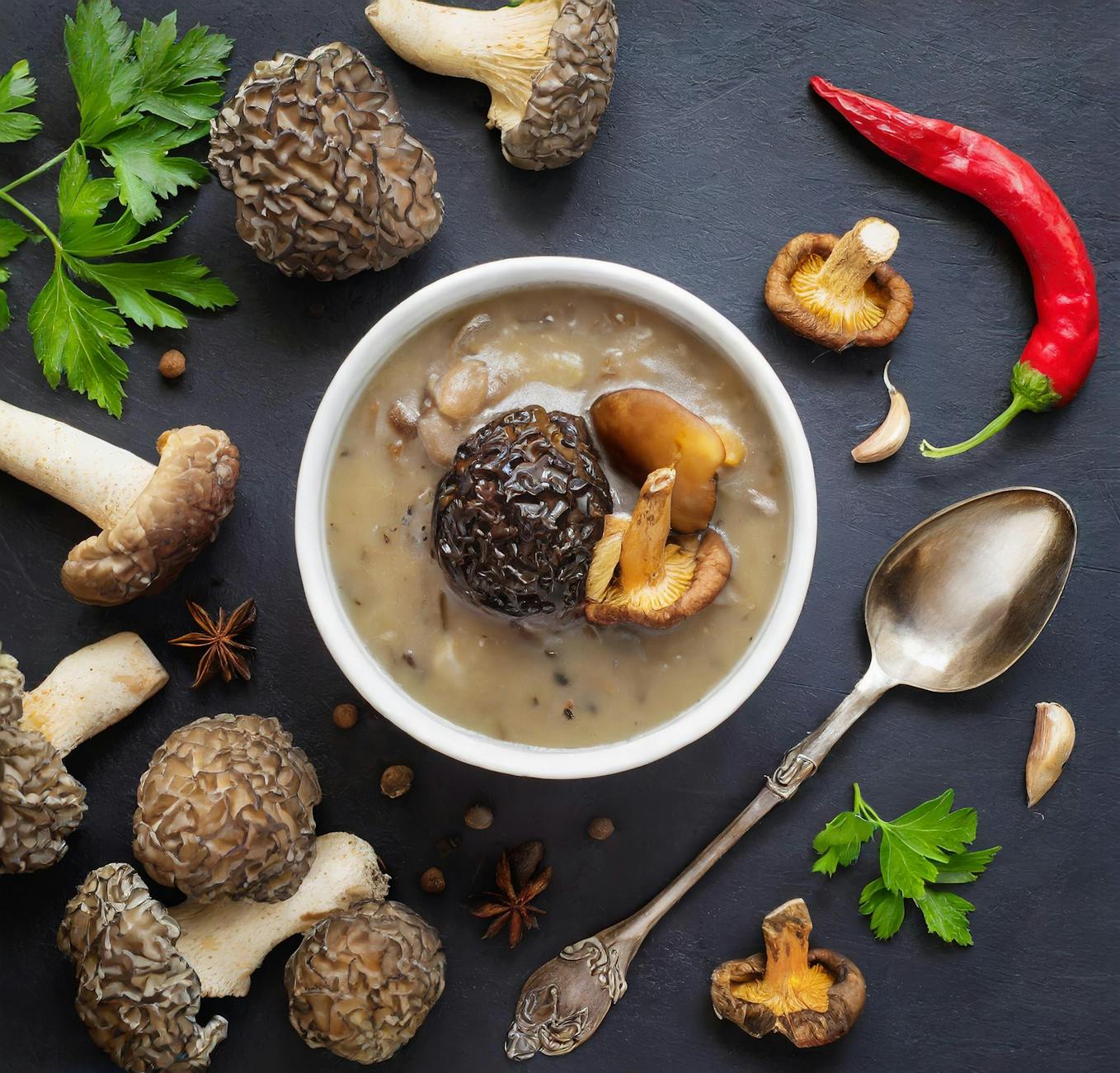 Hearty Mushroom Barley Soup