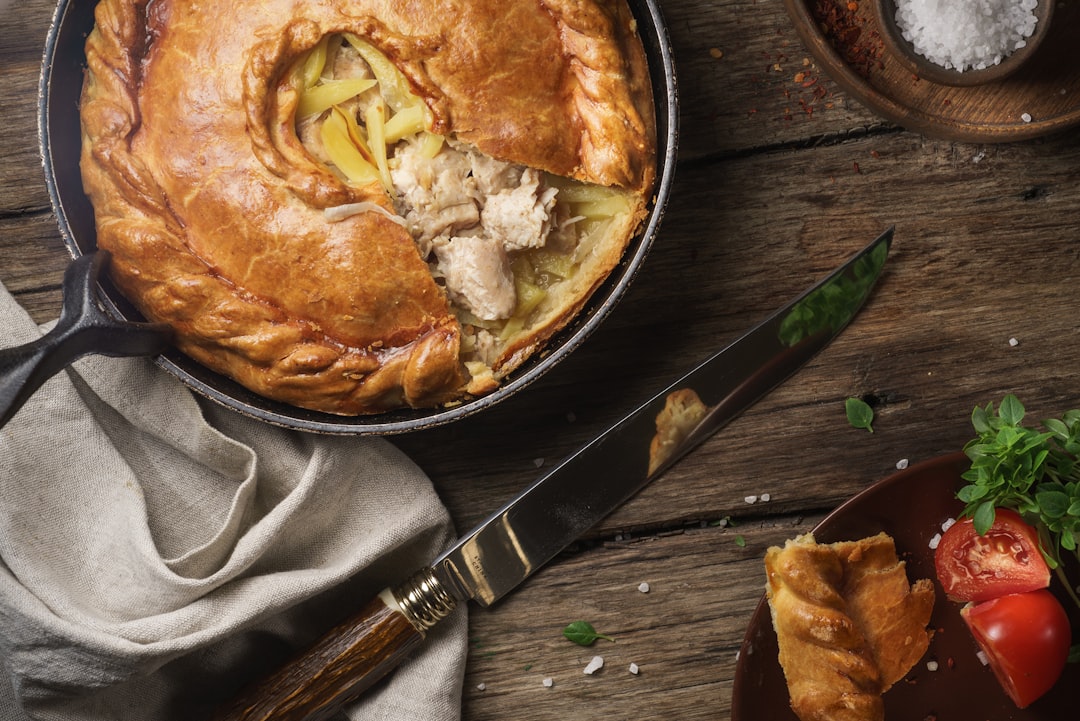 Herb & Cheese Skillet Pie